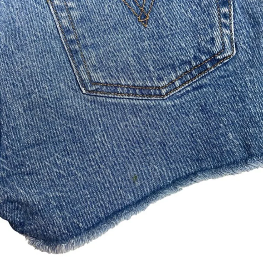 Levi's - Ribcage Short in Mid-wash Blue - 26 - CO Cambodia